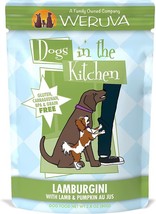 Dogs In The Kitchen Dog Lamburgini With Lamb &amp; Pumpkin Au Jus 2.8oz. Pouch (Case - £28.62 GBP