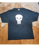 Vintage 2000 Marvel Comic PUNISHER Black XL Graphic T Shirt Delta Pro We... - £77.84 GBP