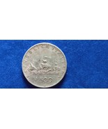 ITALY 500 Lire &quot;caravelles&quot; 1960 Rome - XF - A very rare coin. - $491.29 MXN