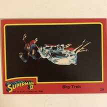 Superman II 2 Trading Card #29 Christopher Reeve Margot Kidder - £1.57 GBP