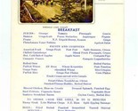 Canadian Australasian R M M S Aorangi 1st Class Menu 1929 Emerald Lake C... - $27.79