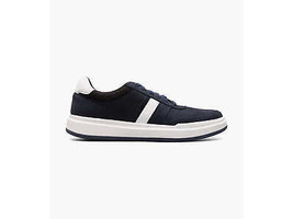 Stacy Adams Currier Moc Toe Lace Up Sneaker Strip Walking Shoe Navy 25515-410 image 2