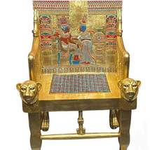 Egyptian Throne Chair  - $7,507.98 CAD