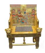 Egyptian Throne Chair  - $7,507.98 CAD