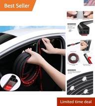 High-Performance Car Door Weather Seal - 26M Self-Adhesive Soundproofing... - $756.61 MXN