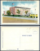 VIRGINIA Postcard - Harrisonburg, High School G18 - £2.52 GBP
