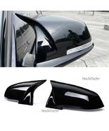 For Bmw 3 Series Gt 3gt F34 2013 - 2018 Gloss Black Side Mirror Cover Trim - £15.92 GBP