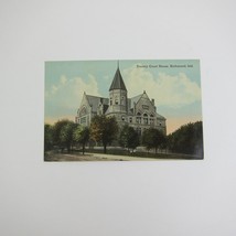 Antique Richmond Indiana Postcard County Court House UNPOSTED - £7.86 GBP