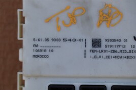 BMW F20 F21 Footwell FEM Front Electronic Module Computer Control 9-303-543 image 4
