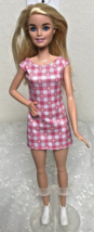 Mattel 2015 Barbie Blond Hair Blue Eyes #R46HF HCK75 Articulated Knees - £8.95 GBP