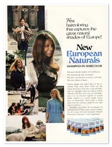 European Naturals Shampoo-In Haircolor Vintage 1969 Full-Page Magazine Ad - $180.80 MXN