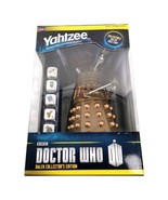 Yahtzee Doctor Who Dalek Collectors Edition Dice Game New Sealed - $34.59