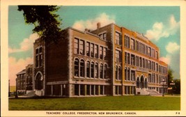 Postcard Teacher&#39;s College Fredericton New Brunswick Canada BK45 - £3.16 GBP