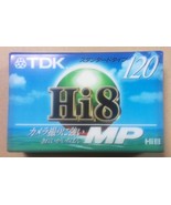 TDK MP120 Hi-8 Video Cassette - $18.70 CAD