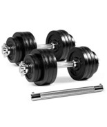 Yes4All Adjustable Dumbbells - 100 lb Dumbbell Weights with Dumbbell Con... - £237.40 GBP