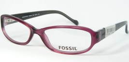 Fossil Hazelwood OF2088 500 Dark Purple Eyeglasses Glasses Of 2088 52-15-135mm - £54.91 GBP