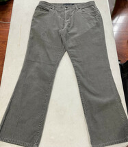 Ralph Lauren Sport Corduroy Pants Womens 12 Wide Leg Gray Vintage Jeans ... - $470.96 MXN