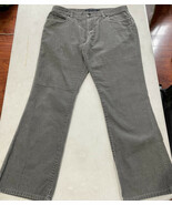 Ralph Lauren Sport Corduroy Pants Womens 12 Wide Leg Gray Vintage Jeans ... - $33.88 CAD