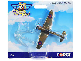 Hawker Hurricane Fighter Aircraft RAF Flying Aces Series Diecast Model C... - $21.45