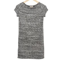 Loft Outlet grey spacedye bodycon short sleeve tee dress 2 extra small p... - $14.99