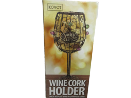 Wine Cork Holder 12&quot; Tall - $35.99