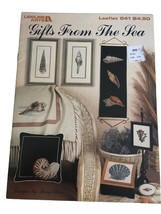 Leisure Arts Gifts From The Sea Cross Stitch Pattern Booklet 541 Seashell Beach - £3.13 GBP