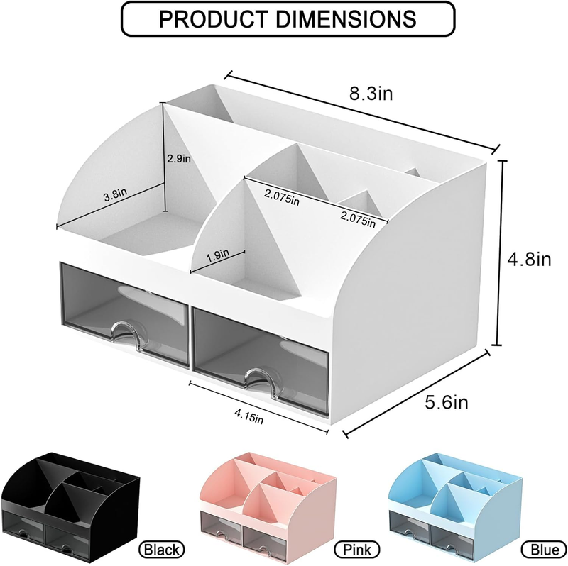 Makeup Organizer with Drawers, Cosmetic Storage for Dresser Vanity and Bathroom  Item image 2