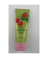 Bath &amp; Body Works &quot;Wild Strawberry Leaf&quot; Ultra Shea Body Cream 8oz Lotio... - £8.92 GBP