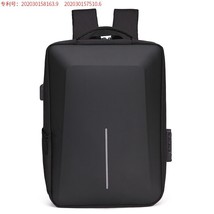 Men&#39;s Reflective Strip Multifunctional Backpack 15.6 Inch Laptop Notebook USB Tr - £57.57 GBP