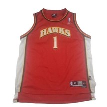 Reebok Youth Atlanta Hawks Josh Childress NBA Basketball Red Jersey #1 XL - £19.83 GBP