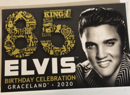 Elvis Presley Postcard Elvis Birthday Celebration 2020 - £2.77 GBP