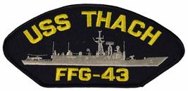 USS Thach FFG-43 Ship Patch - Great Color - Veteran Owned Business - £10.38 GBP