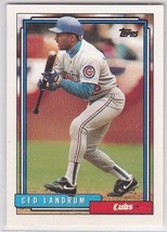 M) 1992 Topps Baseball Trading Card - Ced Landrum #81 - $1.97