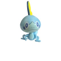 Sobble Pokemon WCT Figure Blue and Yellow 2019 Wicked Cool Toys WCT - $14.84