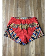 Lovers + Friends Revolve Brand Womens Red Colorful Shorts Stud Pockets S... - $31.12 CAD