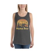 Mama Bear Tank Top. One Cub Vintage Sunset Mother&#39;s Day Hiking Outdoor S... - $26.72+