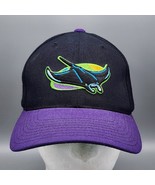 VTG Autographed Wade Boggs MLB Tampa Bay Devil Rays Snapback Hat Cap Blk... - $48.37