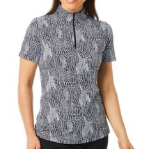 NWT Ladies IBKUL BIANCA BLACK Sleeveless Drawstring Golf Dress - M L & XL image 2