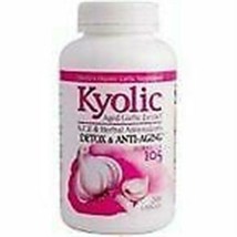 Kyolic, Garlic Extract 105 with Vitamin A E and Selenium, 100 Tablets - £13.98 GBP