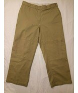 MENS DICKIES RELAXED FIT STRAIGHT LEG TAN WORK PANTS TAGGED 40X30 36X29 - €28,40 EUR