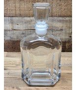 Vintage Whiskey Decanter - Hexagon Shape With Stopper - 10.75&quot; - Maker U... - $21.70 CAD