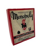 Monopoly Game Vintage 1951 Wooden Pieces Cards And Money No Game Board - £12.62 GBP