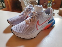 Nike React Infinity Flyknit 3 Womens Running Shoes White DV2178-001 Sz 10.0 - £58.70 GBP