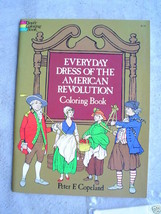 Vintage 1975 Dress of the American Revolution Coloring Book - £14.11 GBP