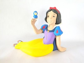 Disney Snow White Sculpture Figurine Painted Porcelain 14&quot; - £18.61 GBP