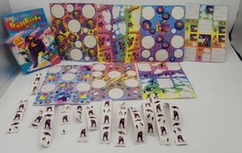 Vintage Lisa Frank Rollouts Box & Sticker Lot 90s Penguins Dogs Dolphin Cats - $18.32
