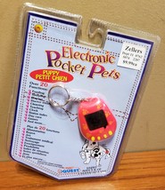 Vintage Electronic POCKET PETS Puppy 1997 Manley Toy Quest SEALED Price TAG - £35.39 GBP