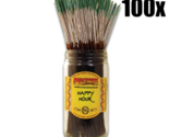 100x Wild Berry Happy Hour Scent Incense Stick ( 100 Sticks Per Pack ) W... - $18.01