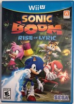 Nintendo Wii U Sonic Boom (2014) Game Disc, Manual &amp; Case - $42.00