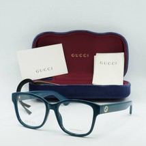 GUCCI GG1340O 003 Blue 54mm Eyeglasses New Authentic - £130.18 GBP